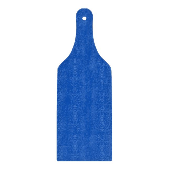 Solid Sapphire Blue Schneidebrett (Vorderseite)
