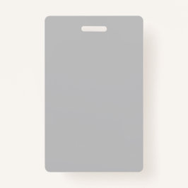 Solid Silver Name Abzeichen Sleek und minimale Des Ausweis