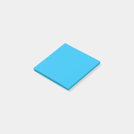 Solid Sky Blue Color Post-it Klebezettel