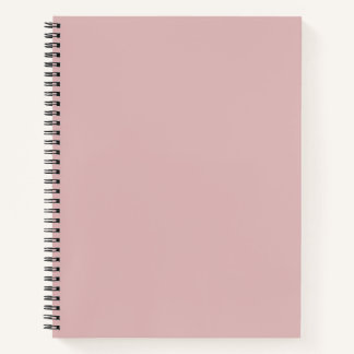 Solid staubig pink notizbuch