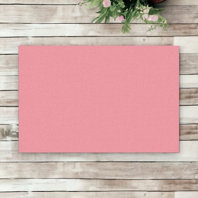Solid Warm Rosa Einfache Elegant Seidenpapier (Romantic Pink Solid Color tissue paper. Great for gifts and crafting.)