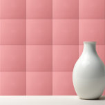 Solid Watermelon Farbe schlicht rosa Fliese<br><div class="desc">Solid Watermelon Farbe schlicht rosa Design.</div>
