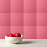 Solid watermelon pink fliese<br><div class="desc">Solid color watermelon pink design.</div>