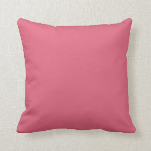 Solid Watermelon Rosa Pop Kissen