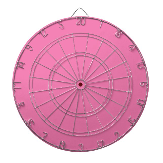 Solid weiches Rosa Dartscheibe (vorne)