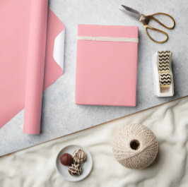 Solid weiches Rosa Geschenkpapier