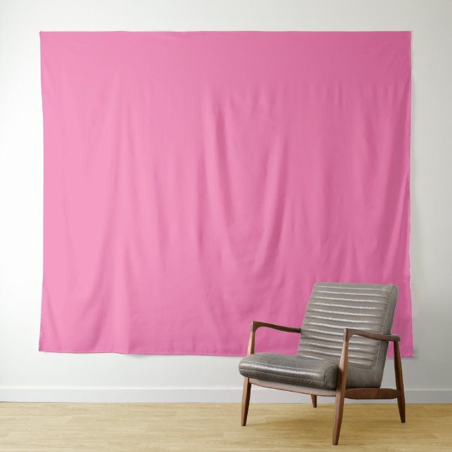 Solid weiches Rosa Wandteppich (Beispiel (Horizontal))
