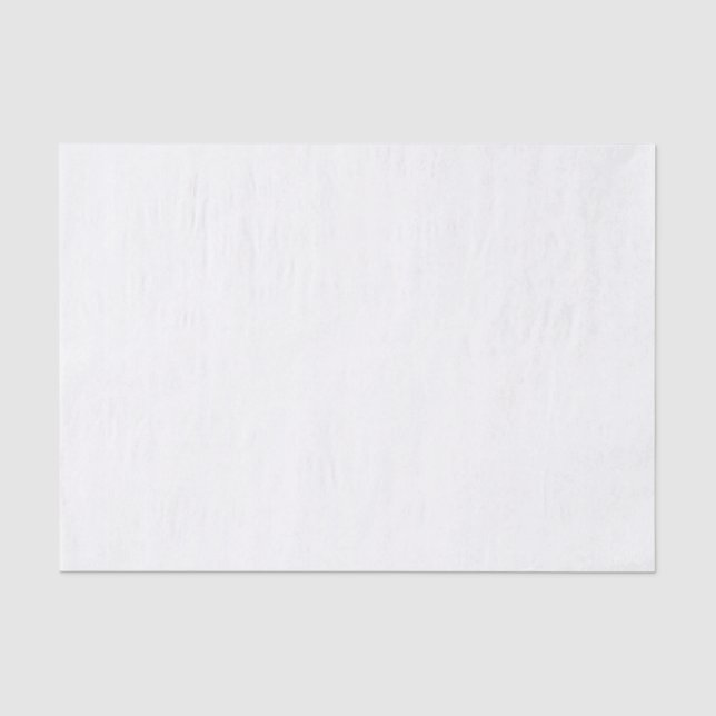 Solid White Seidenpapier (Vorderseite)