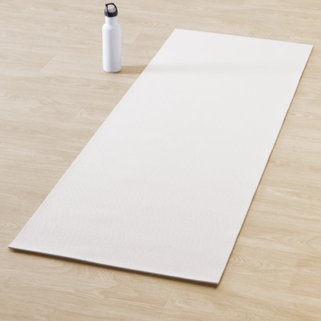 Solid White Yogamatte (Beispiel)