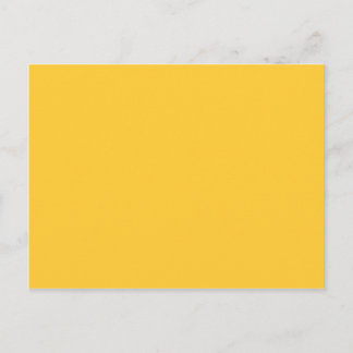 Solid-Yellow-Background-Vorlage FFCC33 Postkarte