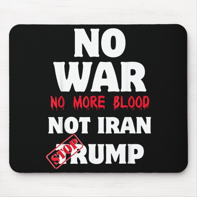 Solidarität mit dem Iran - Unterstützung der Freih Mousepad (Vorne)