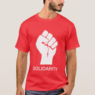 Solidarität mit den Gewerkschaften Wisconsins T-Shirt