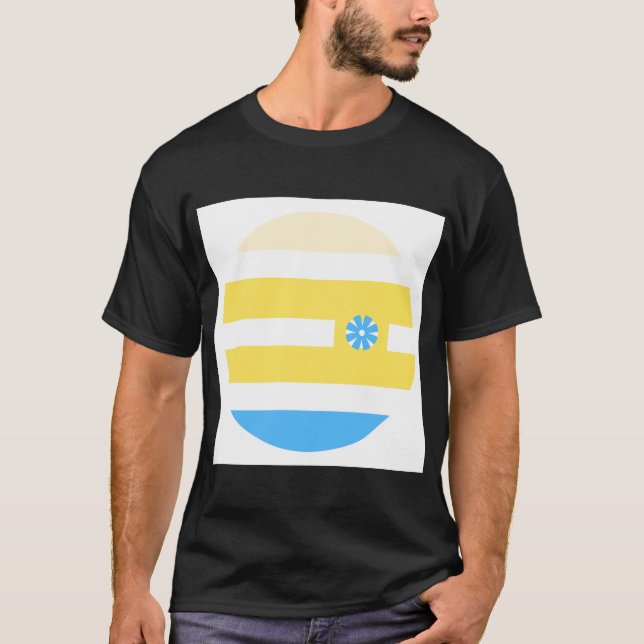 Solidarität mit der Ukraine T-Shirt (Vorderseite)