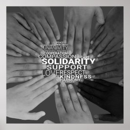 Solidaritätspopster Poster