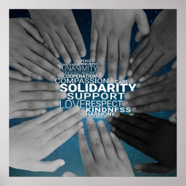 Solidaritätspopster Poster