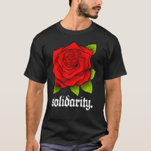 Solidarnosc-Rose - Rote Rose Solidarität Niedlich T-Shirt
