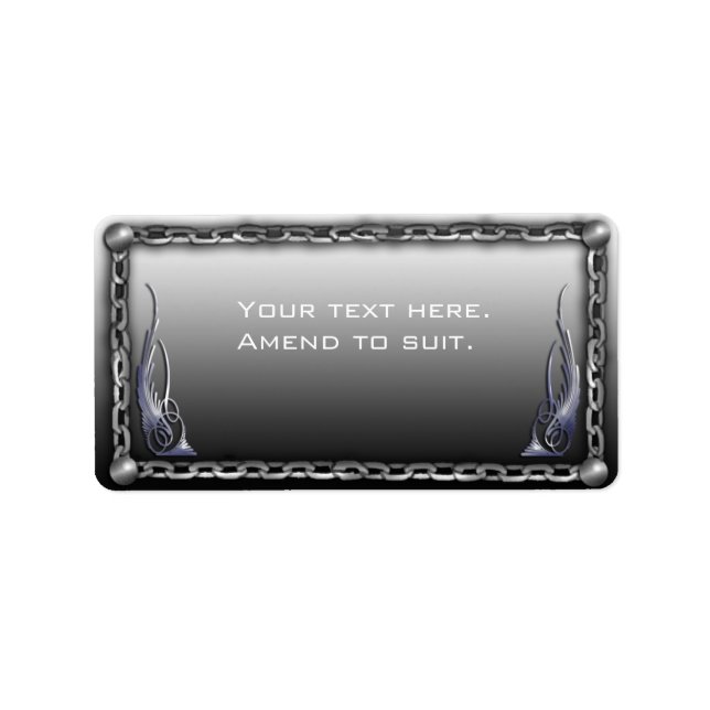 solide adressaufkleber (Vorne)