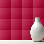 Solide Crimson-Ruhm rot Fliese<br><div class="desc">Solide Farbe Crimson glorreiche rotes Design.</div>