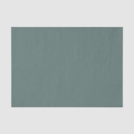 Solide Eukalyptus-grüne Farbe | Hex# 5B7570 Seidenpapier