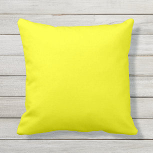 Solide Farbe, gelb, Zitrone Schlicht modern Kissen