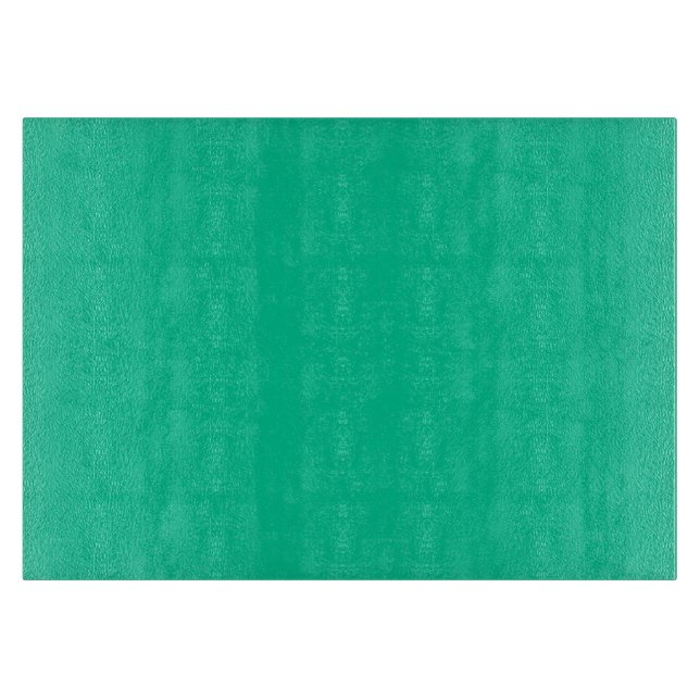 Solide Farbe: Karibik grün Schneidebrett (Vorderseite)