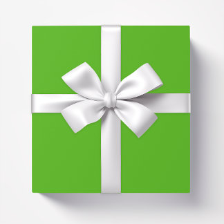 Solide Farbe kelgrün Geschenkpapier