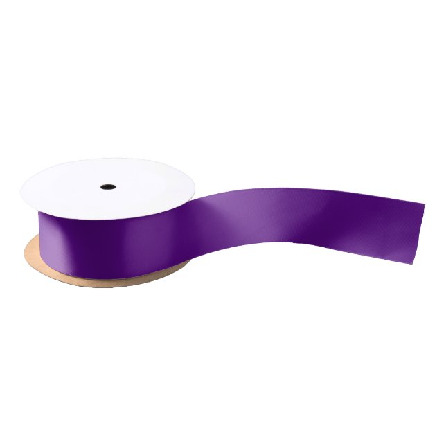 Solide Farbe: Lila Satinband (Spule)