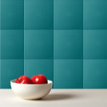 Solide Farbe schlicht Deep Aqua aquamarin Fliese<br><div class="desc">Solid Farbe schlicht Deep Aqua aquamarines Design.</div>
