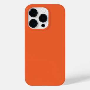 Solide Farbe schlicht exotisch orange rot Case-Mate iPhone 14 Pro Hülle
