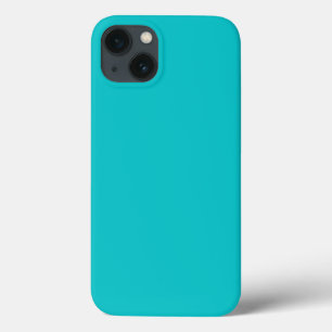 Solide Farbe schlicht leuchtend türkis Case-Mate iPhone Hülle