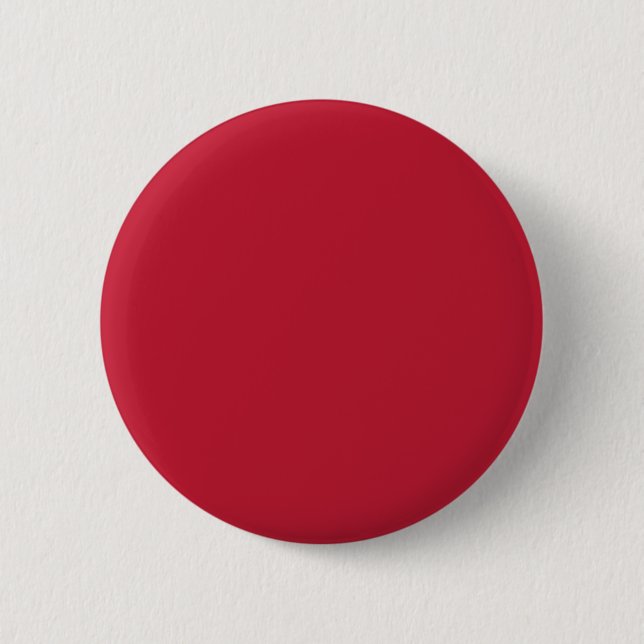 Solide Farbe schlicht, richtig rot Button (Vorderseite)