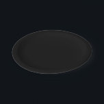 Solide Farbe: Schwarz Pappteller<br><div class="desc">Solid Black Background Wenn Sie möchten, können Sie auch Ihre eigenen Bilder und / oder Text zu diesem soliden Hintergrund zu erstellen, um Ihre eigenen einzigartigen, einzigartigen Design. Diese Farbe koordiniert mit vielen anderen Mustern, die die gleiche Farbe haben, wie z.B. Chevrons, marokkanische Vierfolien, Polka-Punkte, Streifen, griechische Schlüssel, Damaskus, Harlequins,...</div>
