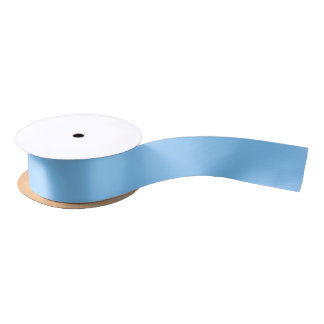 Solide Farbe: Sky Blue Satinband