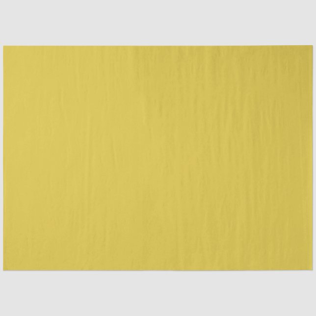 Solide Farbe staubig gelb Seidenpapier (Vorderseite)
