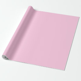 Solide klassische Rose Geschenkpapier