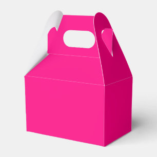 Solide Rose tief rosa Geschenkschachtel