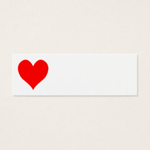 Solide Rouge Rouge mignon Coeur