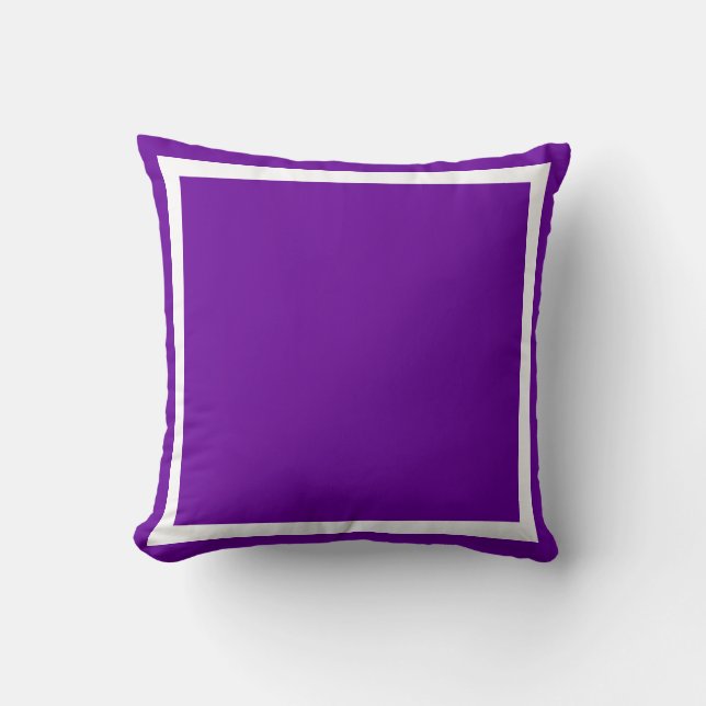 Solide violet clair coussin clair (Recto)