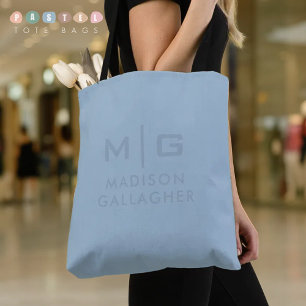 Solide weiche Himmelslicht-Pastell-Babyblau-Farbe Tasche