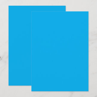 Solider Cyan-Blauer Hintergrund Einladung