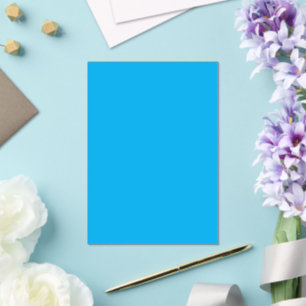 Solider Cyan-Blauer Hintergrund   Minimalistischer Acryleinladungen