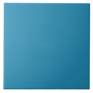 Solider Farbblock - Blau Fliese
