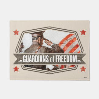 Solider Guardian of Freedom Fußmatte