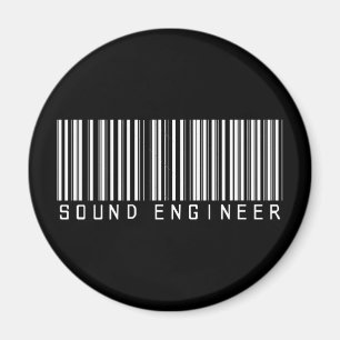 Solider Ingenieur-Bar-Code Magnet