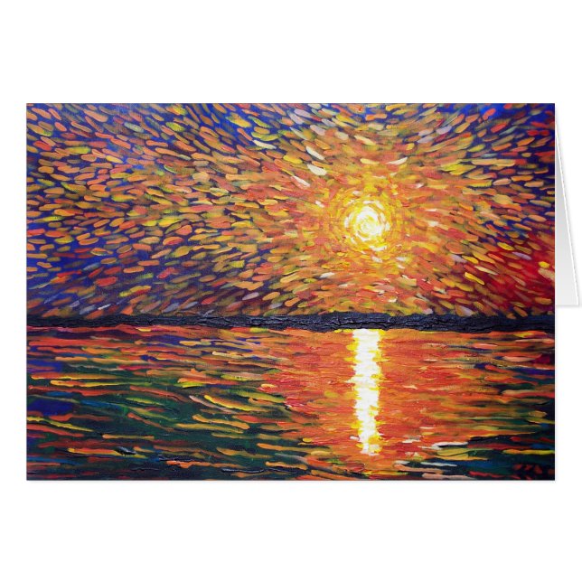 Solider Sonnenaufgang (Vorderseite (Horizontal))