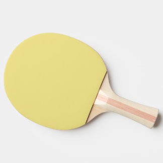 Solides Pastellgelb Modern Tischtennis Schläger