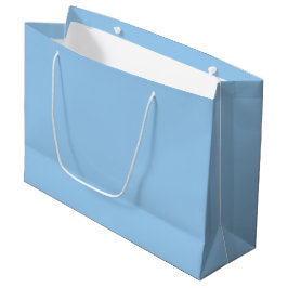 Solides Pulver hellblass Baby blau Große Geschenktüte
