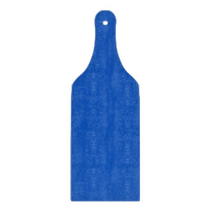 Solides Saphirblau Schneidebrett