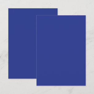 Solides tiefblaues Hintergrundbild   Boldes minima Dankeskarte