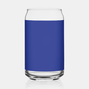 Solides tiefblaues Hintergrundbild   Kühnes minima Dosenglas